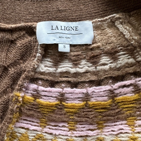 La Ligne fair isle sweater size small! - Picture 4 of 5